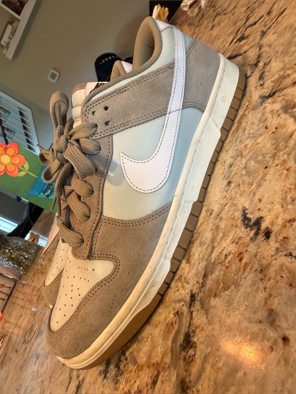 Nike Dunk Low Photon Dust Grey Fog Gum Men’s Size 11.5